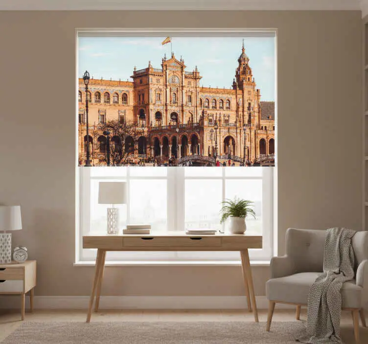 Premium Rullgardin sovrum sunny plaza españa sevilla