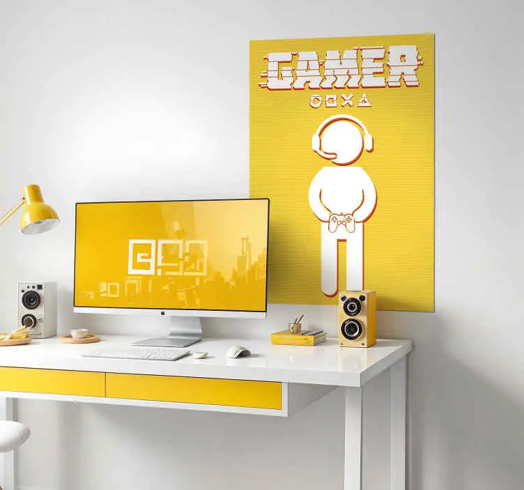 Spelarikon videospel affisch Lågt pris