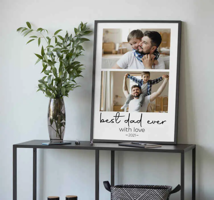 Bästa pappan någonsin Poster vardagsrum Endast denna vecka