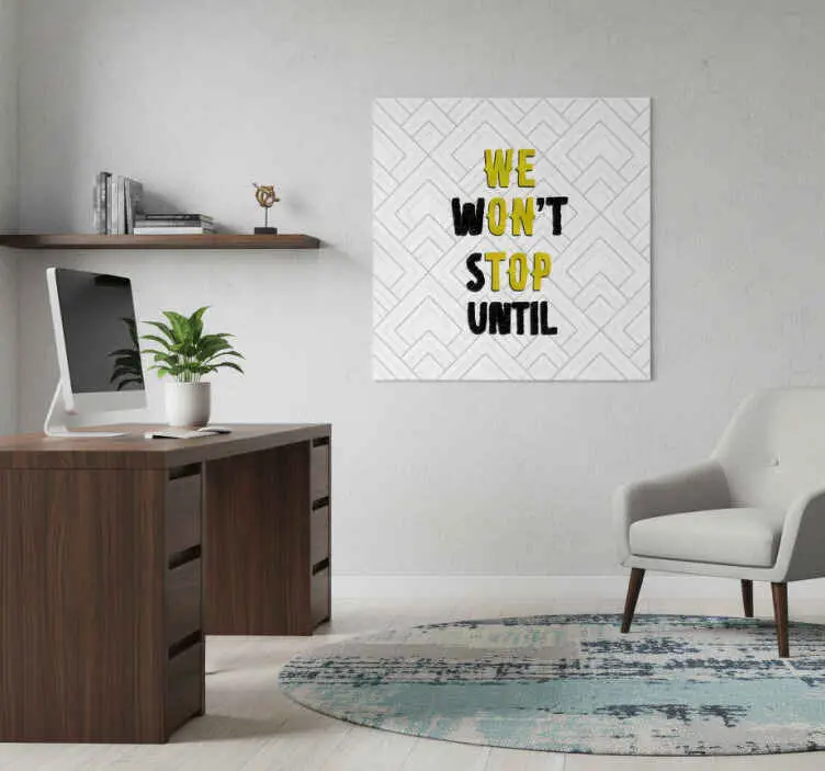 Poster kontor vi på toppen Endast idag