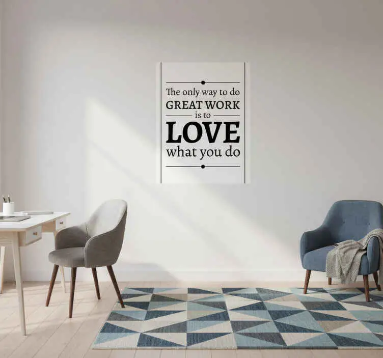Poster kontor estor älskar det du gör Lågt pris