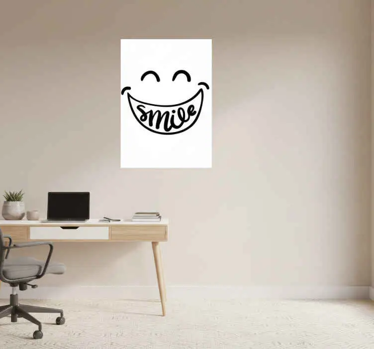 Smile poster kontor Reapris