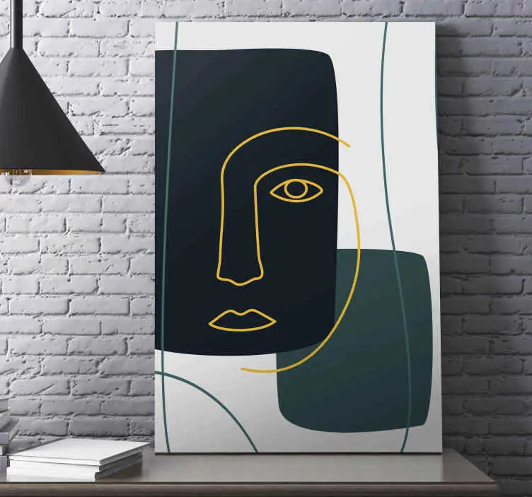 Köp nu Abstrakt kontorcanvas tavla konst