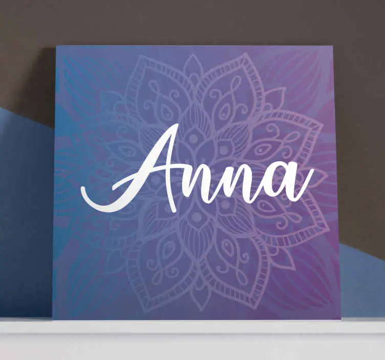Billig Personlig canvas tavla för mandala-tryck