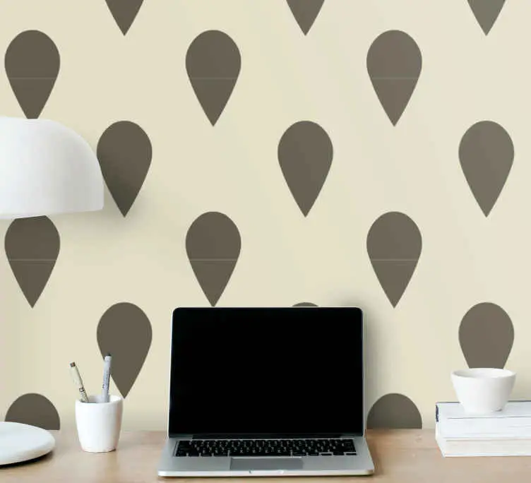 Retro europeisk design retro tapet Rea