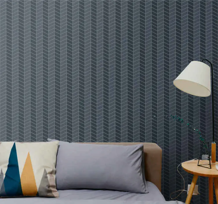 Sänkt pris Chevron mönster design Tapet vertikala