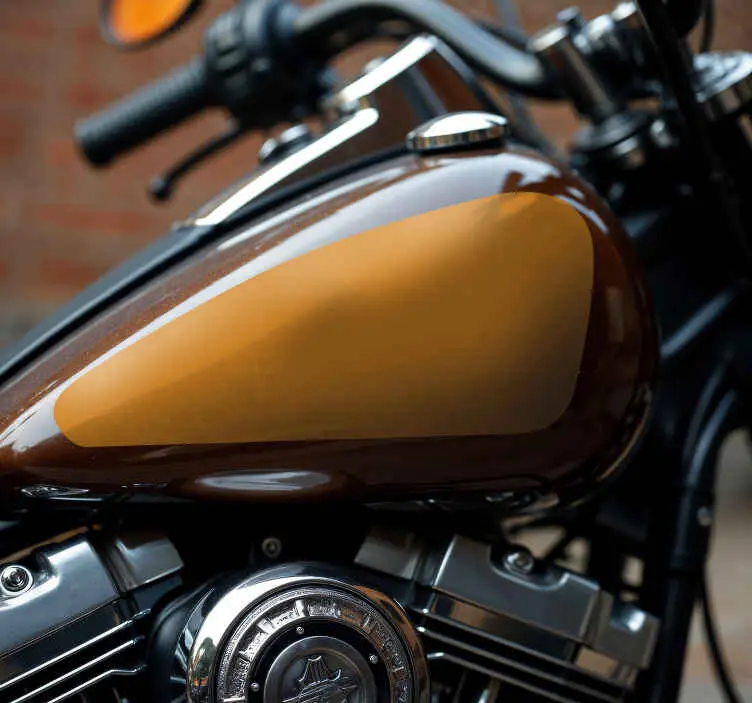 Fynd Enfärgad tank dekal motorcykel