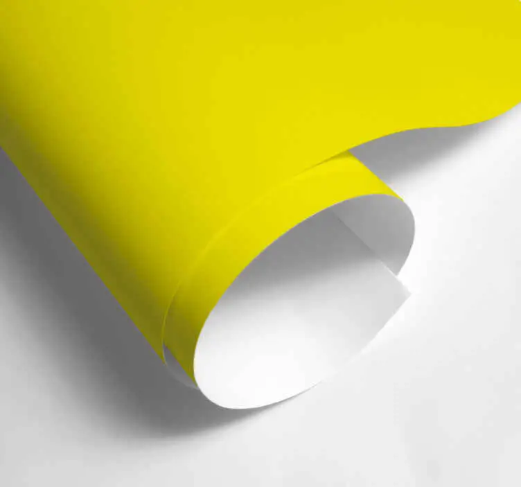 Självhäftande vinylplast - matt ljusgul Erbjudandepris