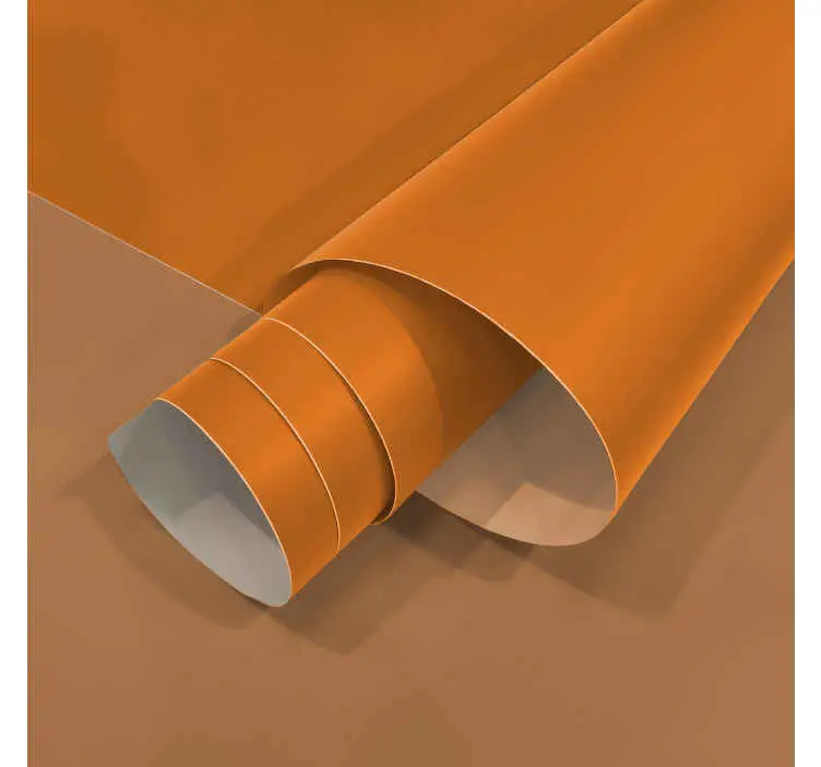 Självhäftande vinylplast - matt orange Populärt val
