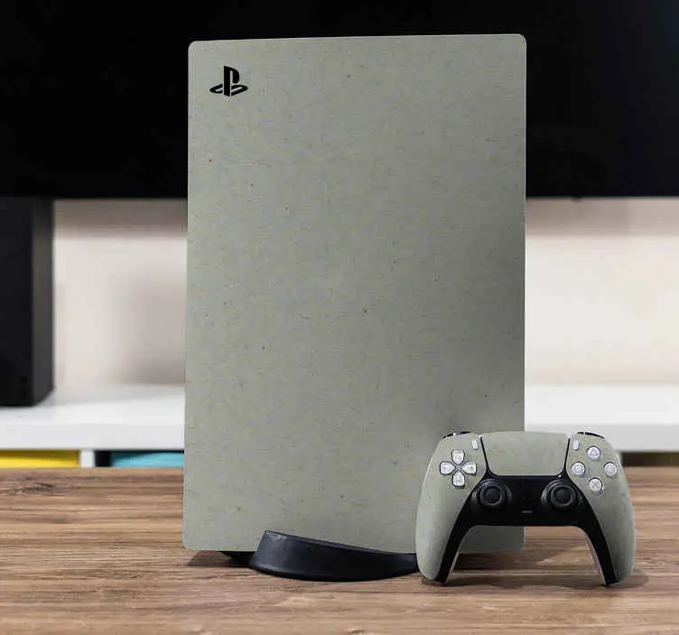 Begränsat erbjudande Borstad silver skin playstation 5 dekal