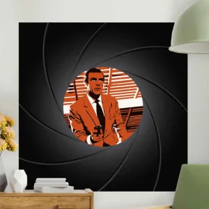 70-talet james bond urban decal Populär