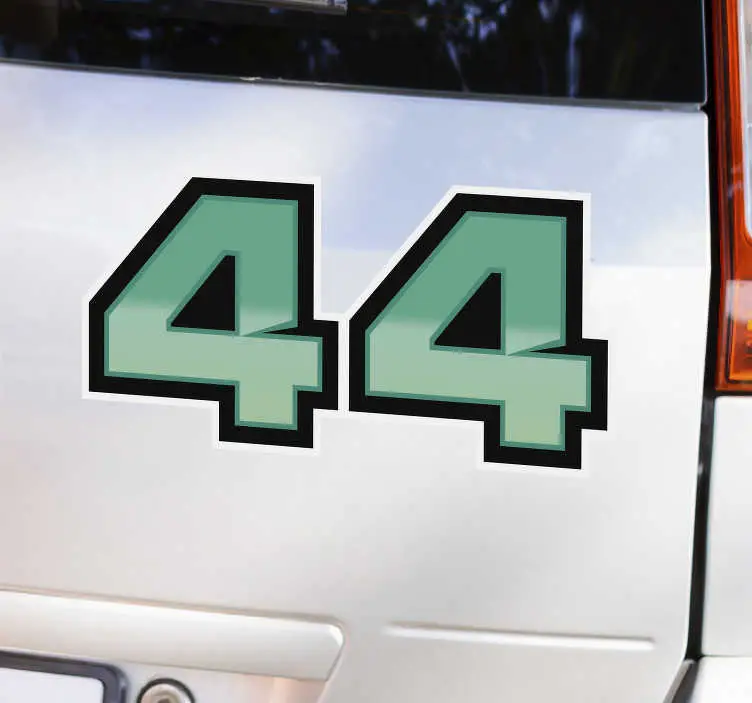 Lewis hamilton 44 bilmärke Extra rabatt