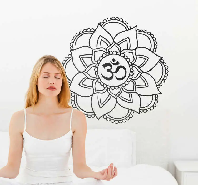 Mandala yoga shala väggdekor Bästa pris