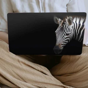 Zebra bild laptop klistermärken Endast idag
