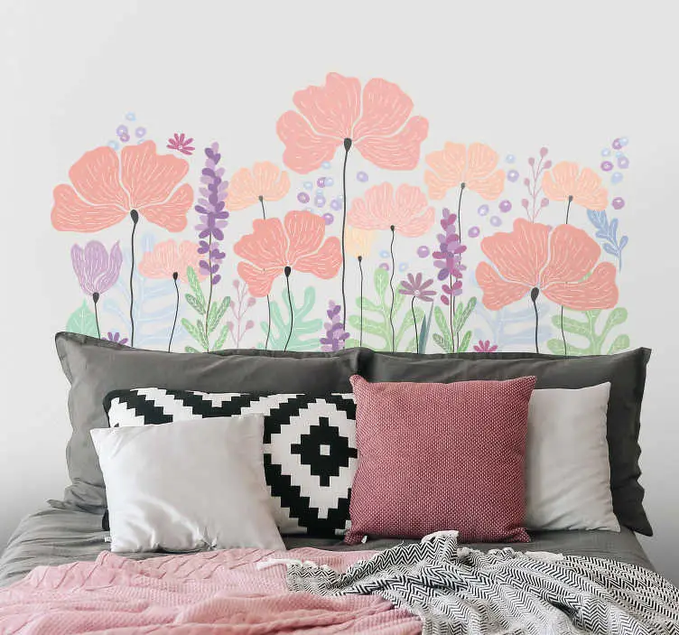 Vårblommor blommor väggdekor Köp online