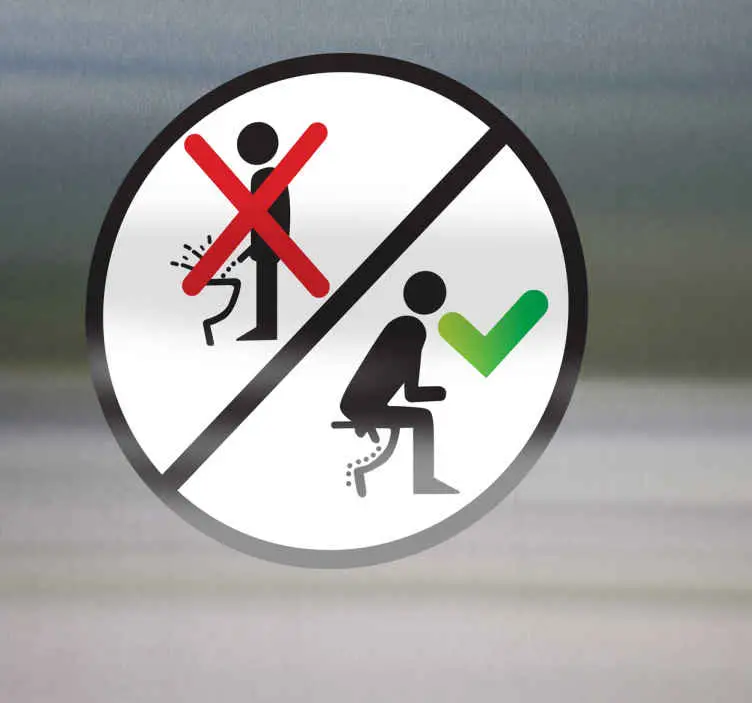 Sista chansen Korrigera urinskyltstickan