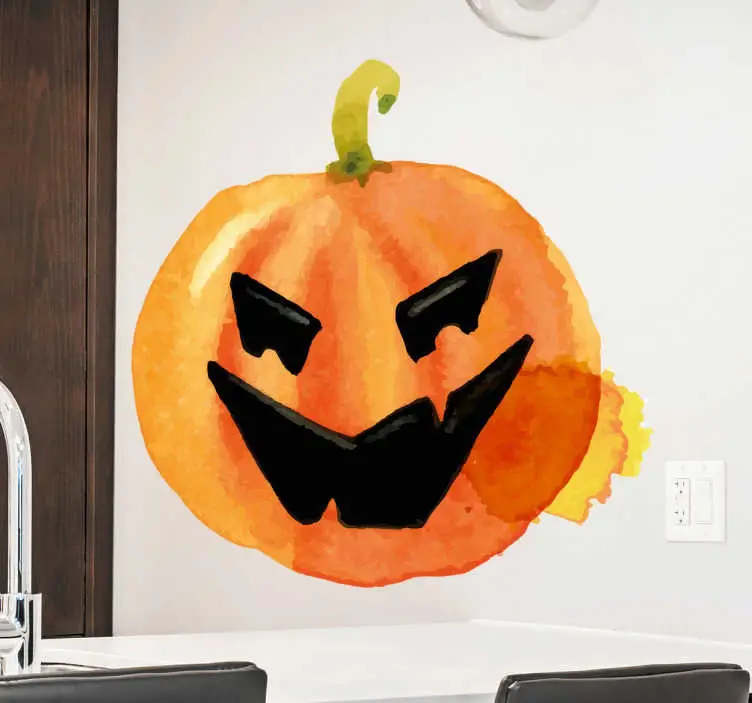 Erbjudande Akvarell halloween väggdekor