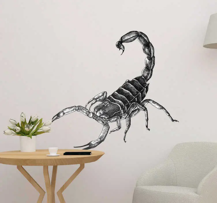 Scorpion djur vardagsrum vägg inredning Sänkt pris