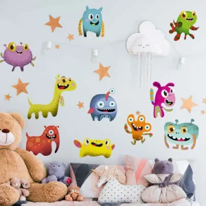 Yttre rymden monster samling monster dekal Fynd