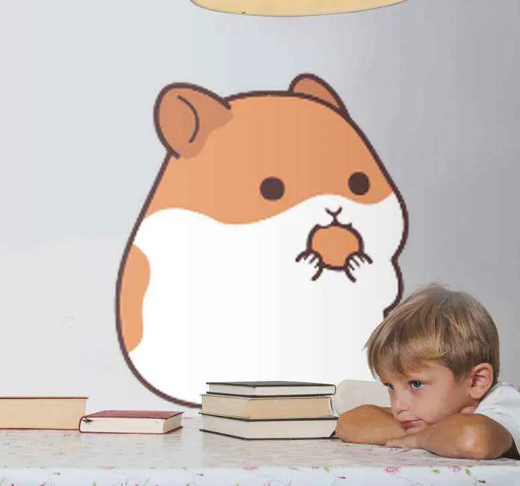 Erbjudandepris Söt hamster anime husdjur dekaler