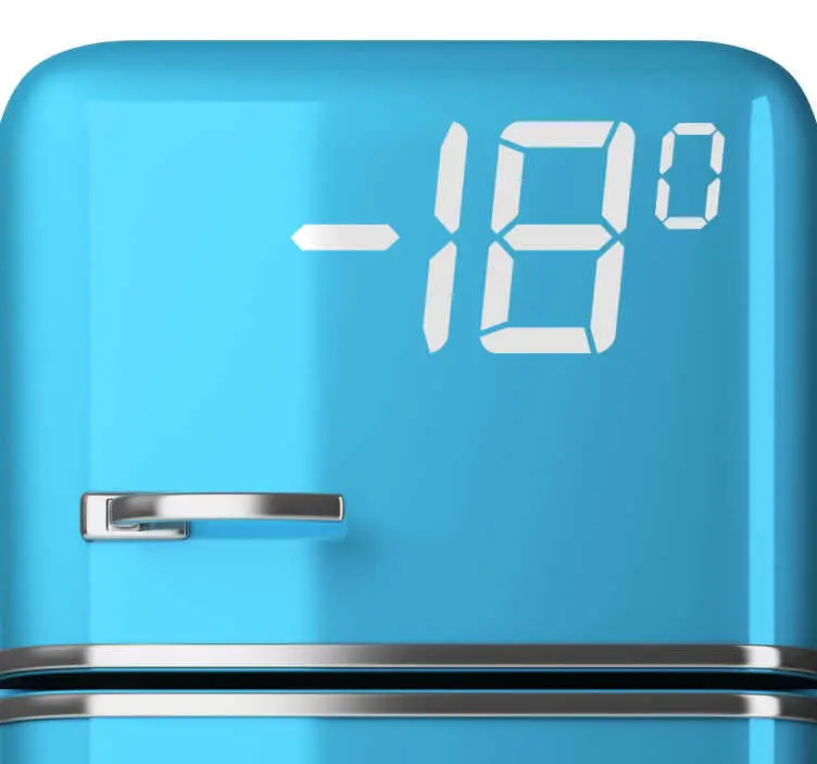 Billigare Frys temperatur apparater dekaler