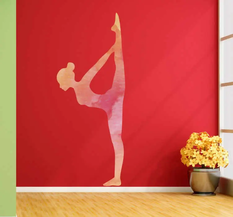 Beställ nu Bikram yoga väggdekor