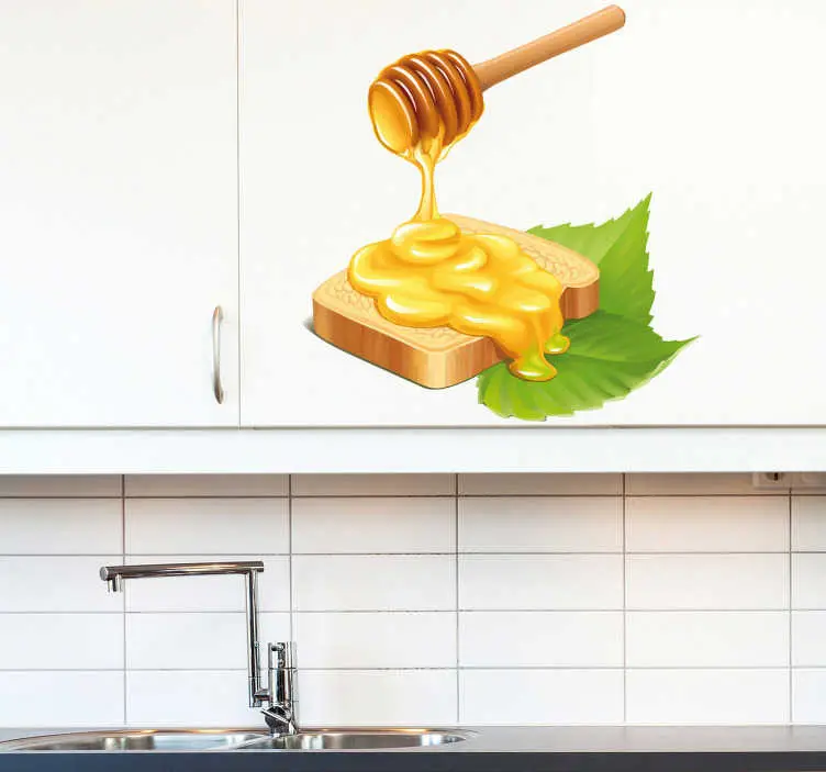 Bröd & honung dekal Kundfavorit