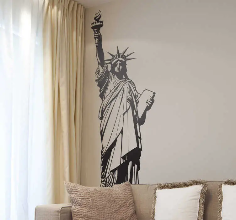Sista chansen Staty of liberty nyc wall sticker