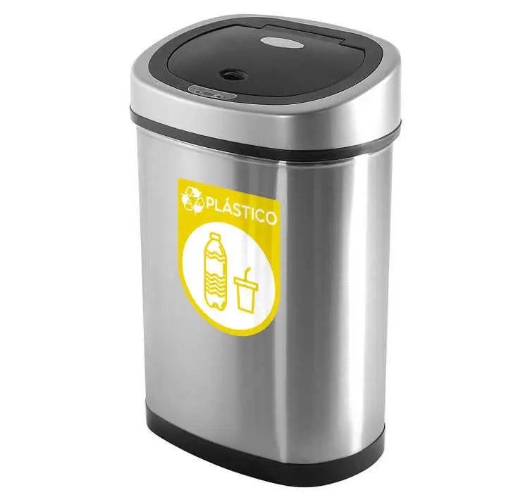 Plaståtervinning emoji väggdekor Rea