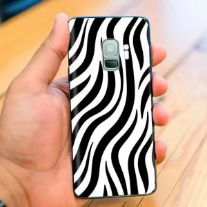 Zebra mönster dekoration telefon klistermärke Lågt pris