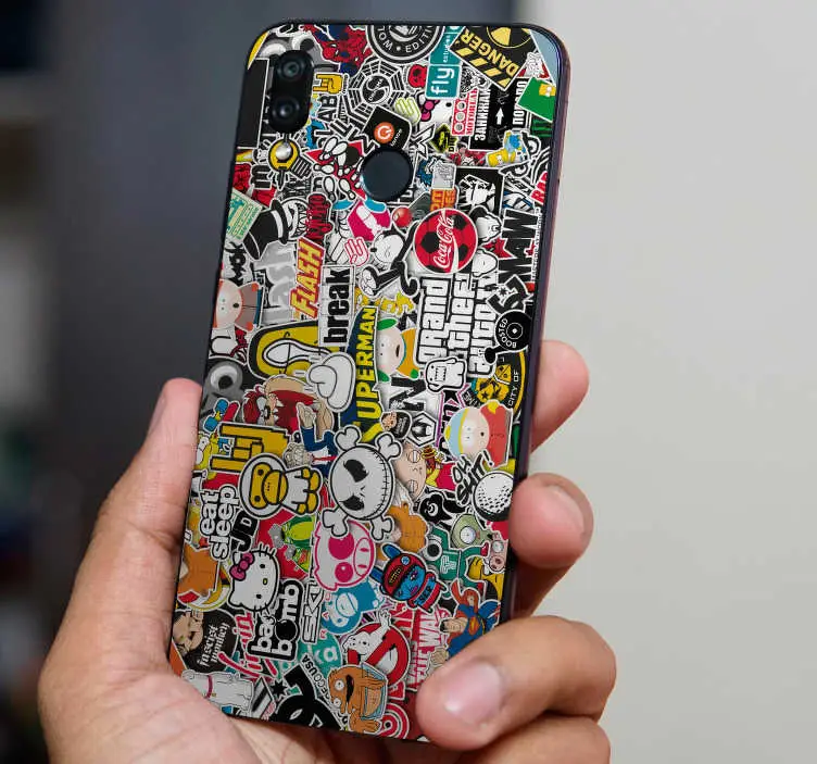 Stickerbomb (huawei) dekal Rea