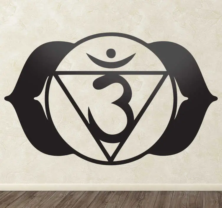 Chakra ajna dekorativa dekaler Rea