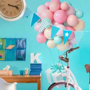 3d ballonger och nuvarande låda barn fototapeter Nyhet