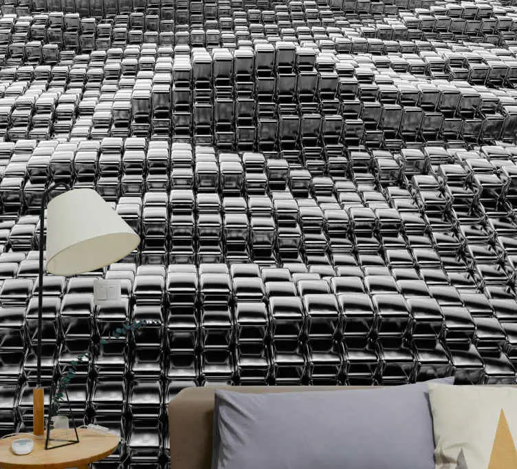 Begränsad tid Fototapeter textur och mönster staplad stol mönster
