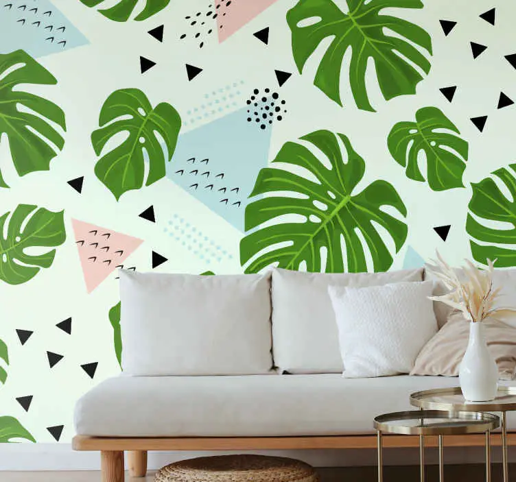 Frodig grönska design Fototapeter Natur Rea